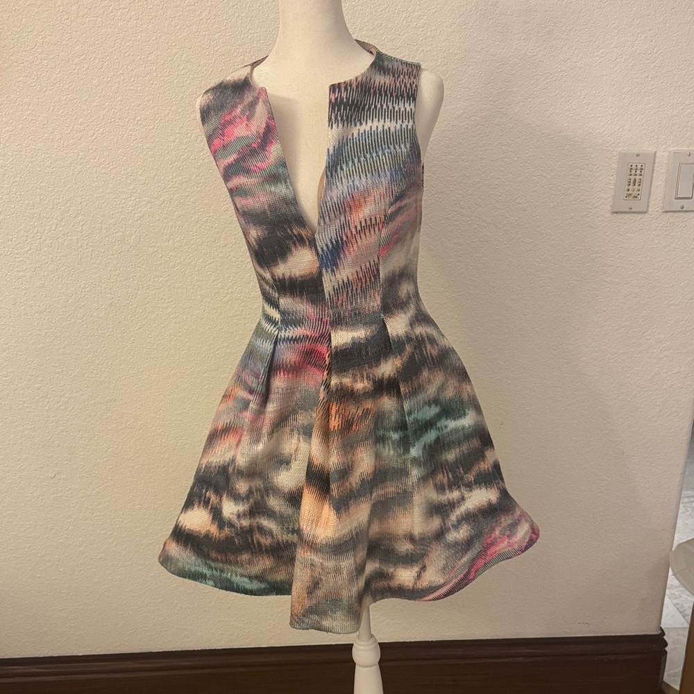 Alexis Multicolor Sleeveless Mini Dress